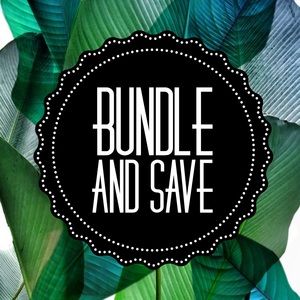 Bundle and save!!! No restrictions!!!